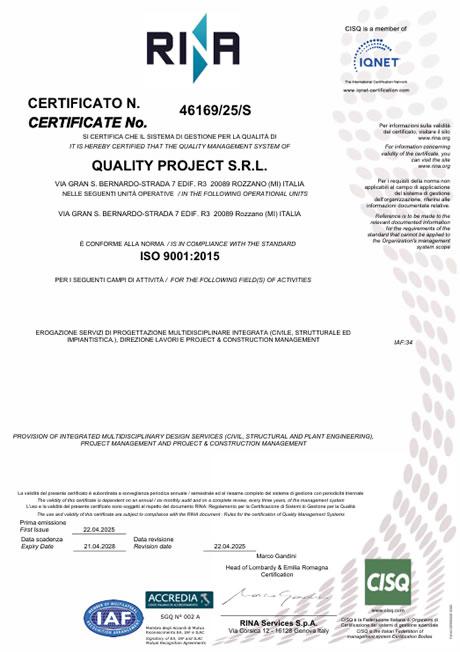 certificazioni rina